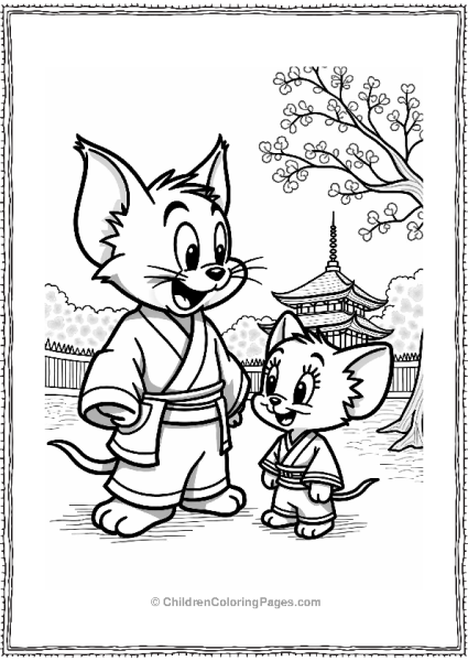 Tom And Jerry In Japan Free PDF Printable