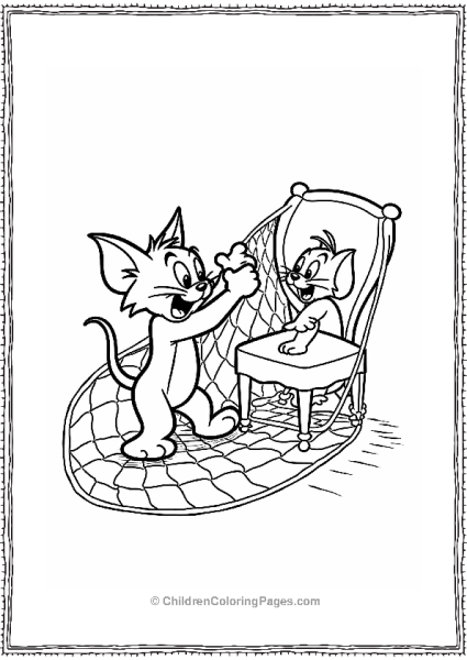 Tom Trapped In A Net By Jerry Free PDF Printable