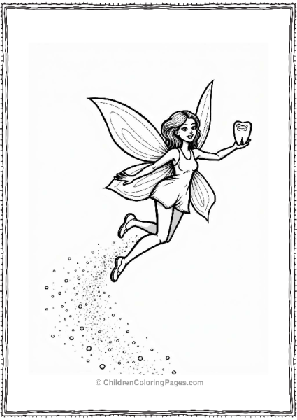 Tooth Fairy’s Shimmering Trail Free PDF Printable