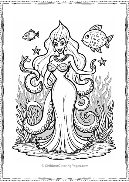 Ursula’s Undersea Party Free PDF Printable