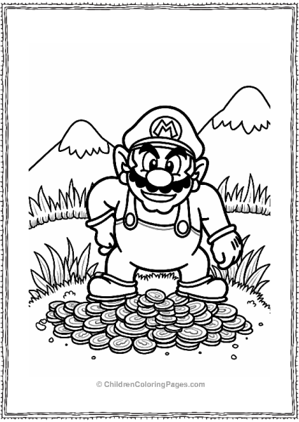 Wario’s Treasure Hunt Adventure Free PDF Printable