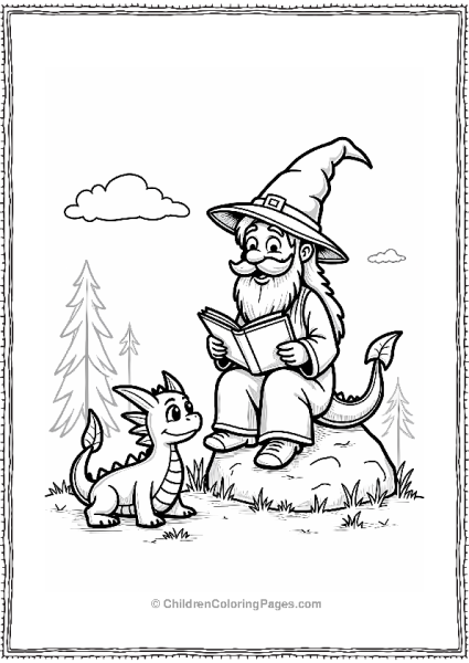 Wizard And Dragon Storytime Free PDF Printable