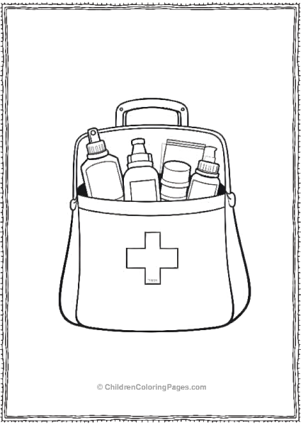 A Closeup Of Medical Bag  Free PDF Printable