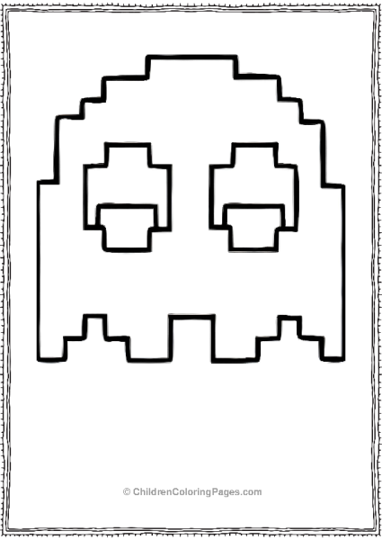 A RetroPixelated Pacman Free PDF Printable