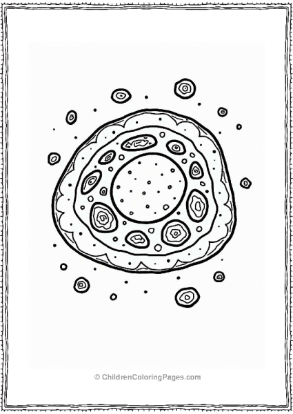 Animal Cell Diagram For Kids Free PDF Printable