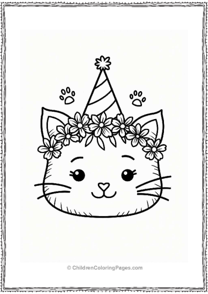 Animal Themed Birthday Crown Free PDF Printable