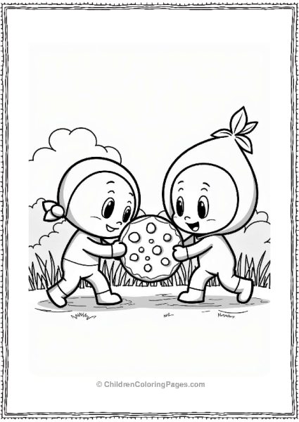 Anpanman And Baikinman Tug Of War Free PDF Printable