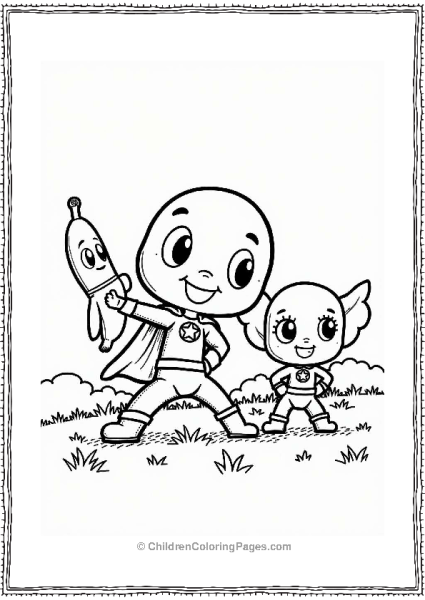 Anpanman And Friends Training In The Field Free PDF Printable