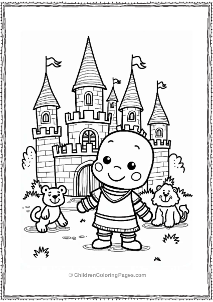 Anpanman At A Fairytale Castle 1 Free PDF Printable