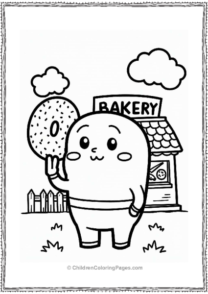 Anpanman At The Bakery Free PDF Printable