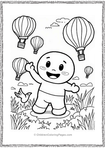 Anpanman At The Balloon Festival Free PDF Printable