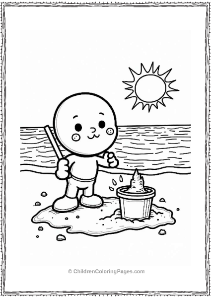 Anpanman At The Summer Beach Free PDF Printable