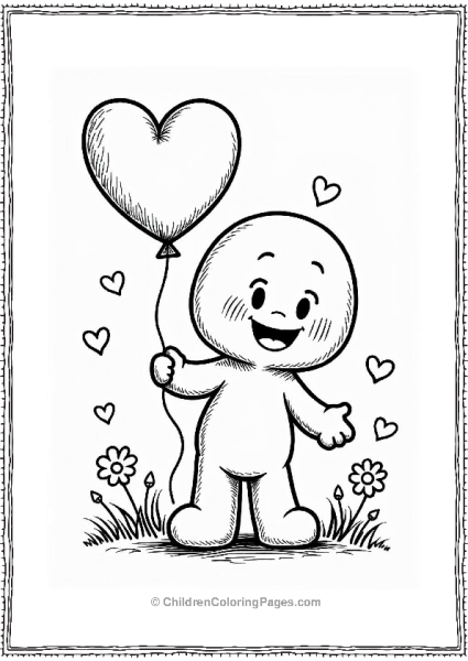 Anpanman Celebrating Valentine S Day Free PDF Printable