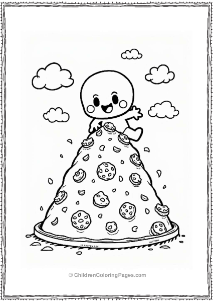 Anpanman Climbing Cookie Mountain Free PDF Printable