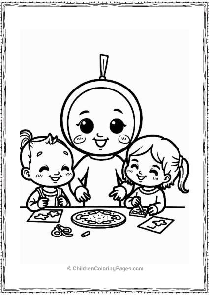 Anpanman Crafting With Friends Free PDF Printable