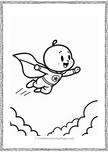 Anpanman Flying To The Rescue Free PDF Printable