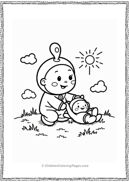 Anpanman Helping A Friend Free PDF Printable