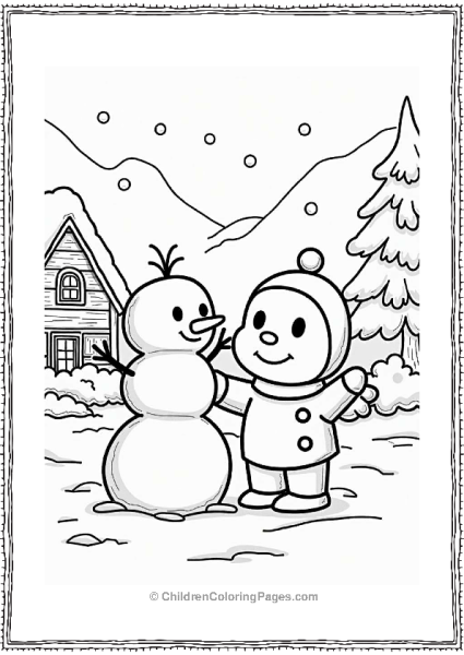 Anpanman In A Snowy Wonderland Free PDF Printable