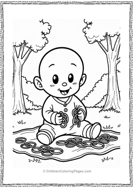 Anpanman Making Friendship Bracelets In The Park Free PDF Printable