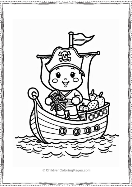 Anpanman On A Pirate Adventure Free PDF Printable