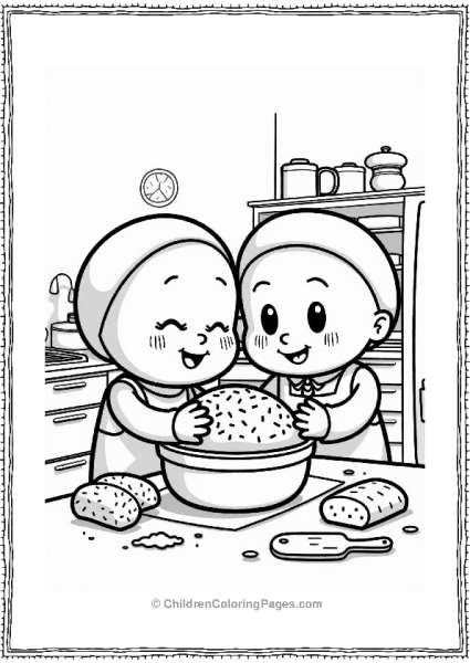 Baking With Anpanman And Shokupanman Free PDF Printable