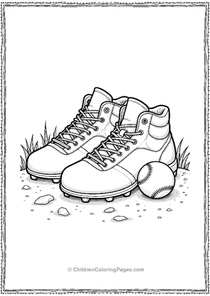 Baseball Cleats Free PDF Printable