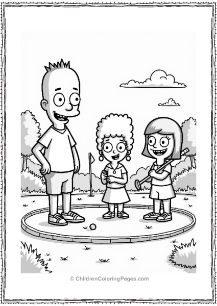 Belchers Mini Golf Fun Free PDF Printable