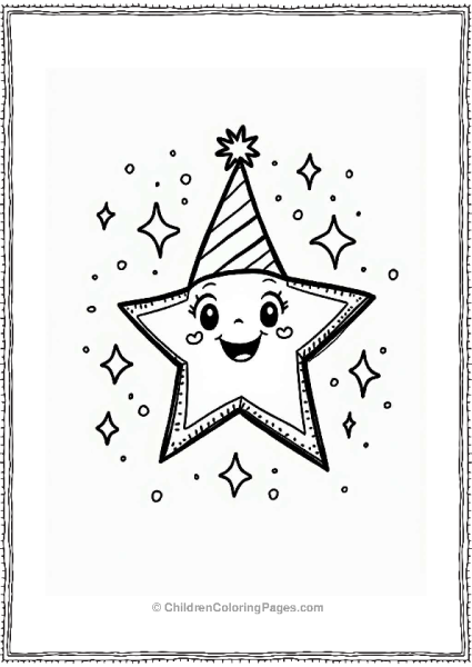 Birthday Star Celebration Free PDF Printable