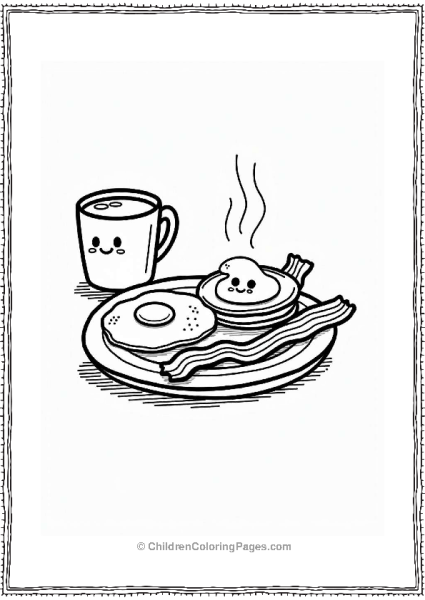 Bob’s Burgers Breakfast Plate Free PDF Printable