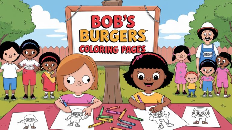 Bob S Burgers Coloring Pages