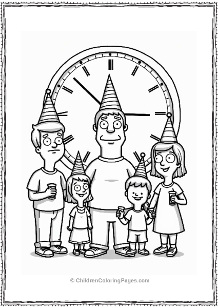 Bob’s Burgers New Year S Eve Celebration Free PDF Printable