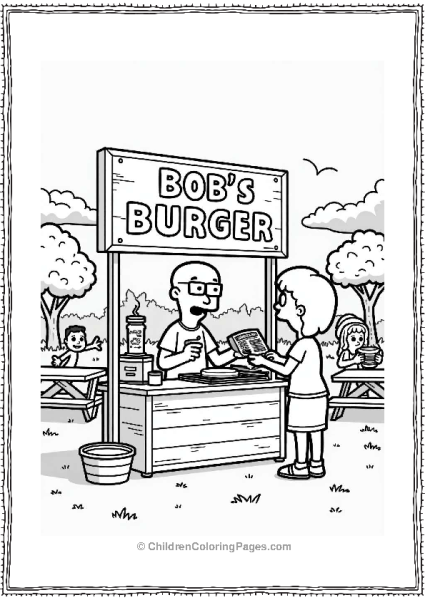 Bob’s Burgers Stand In The Park Free PDF Printable