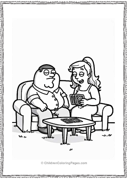 Brian And Meg Playing Cards Free PDF Printable