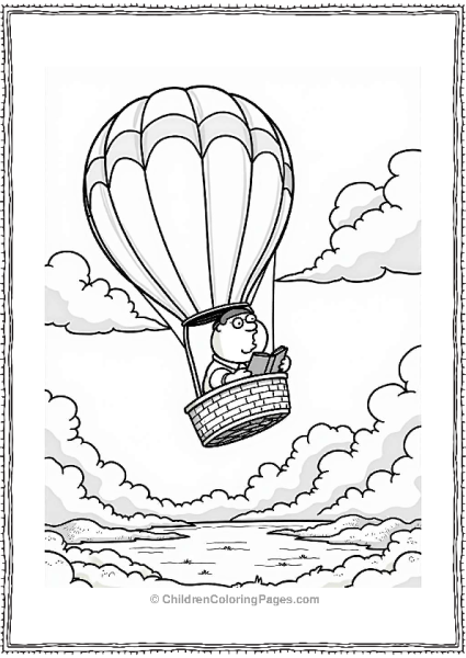 Brian In A Hot Air Balloon Free PDF Printable