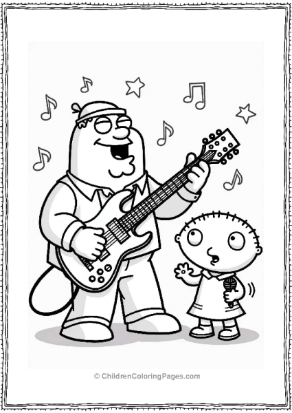 Brian’s Music Career With Stewie Free PDF Printable