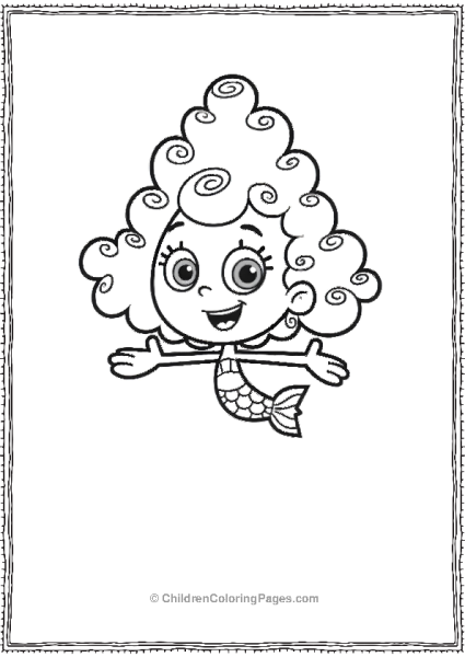 Bubble Gupies Deema Free PDF Printable