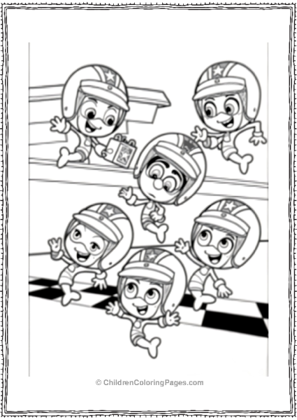 Bubble Guppies Friends Free PDF Printable