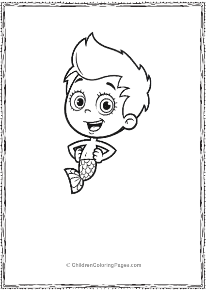 Bubble Guppies Gil Free PDF Printable