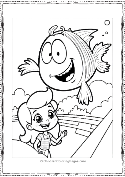 Bubble Guppies Molly Having Fun Free PDF Printable