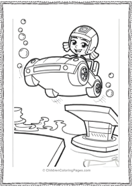 Bubble Guppies Molly In The Air Free PDF Printable