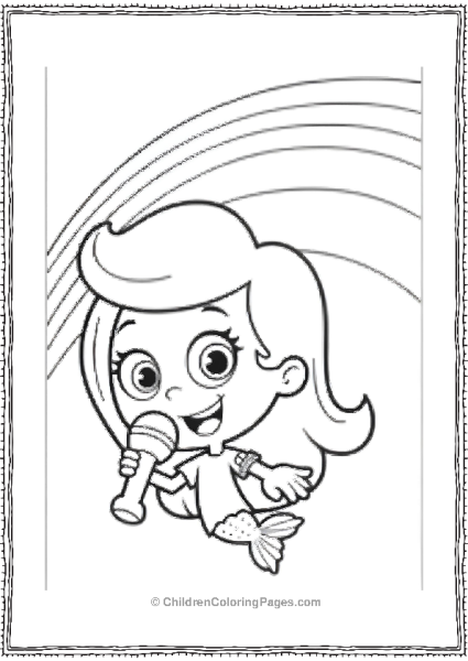 Bubble Guppies Molly Singing Free PDF Printable