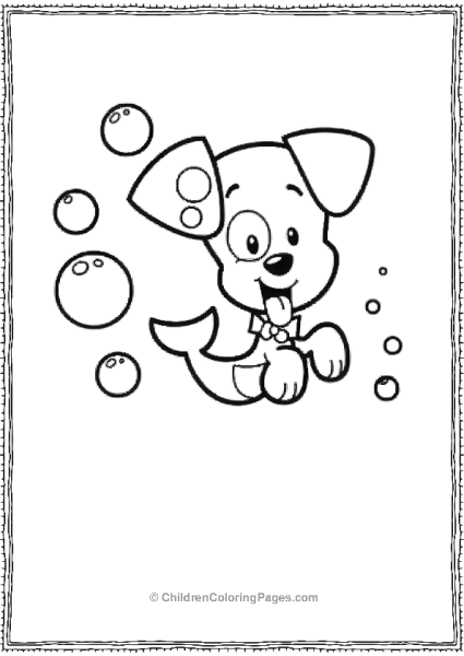 Bubble Guppies Puppy Free PDF Printable