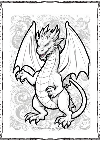 Charizard Majestic White Dragon Free PDF Printable