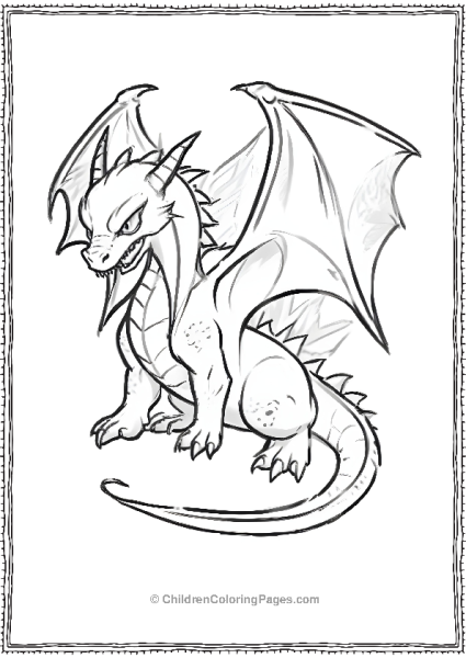 Charizard Sketch In Black And White Free PDF Printable