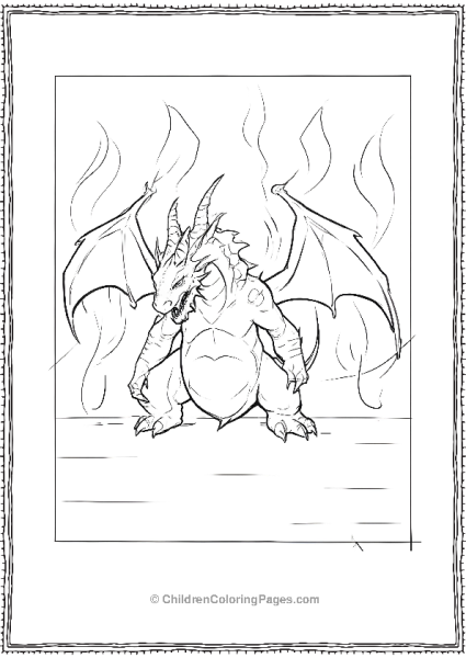 Charizard The Fiery Dragon Free PDF Printable