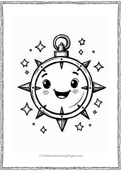 Charming Compass For Young Explorers Free PDF Printable