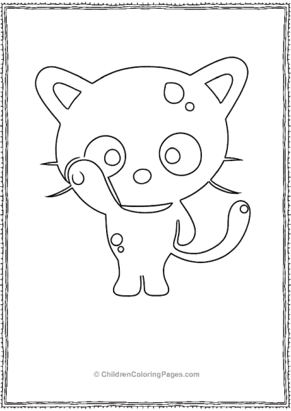 Chococat Acting Wierd Free PDF Printable