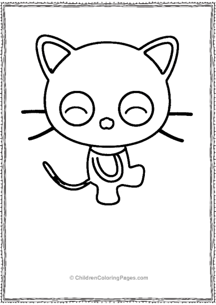 Chococat Getting Happy Free PDF Printable