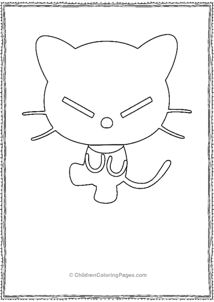 Chococat With Angry Expressions Free PDF Printable