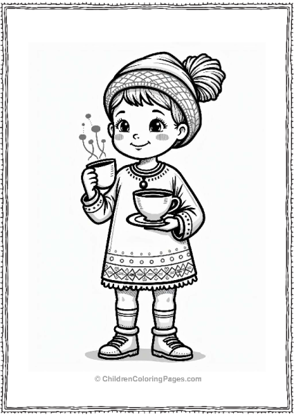 Coffee And Culture Characters Free PDF Printable